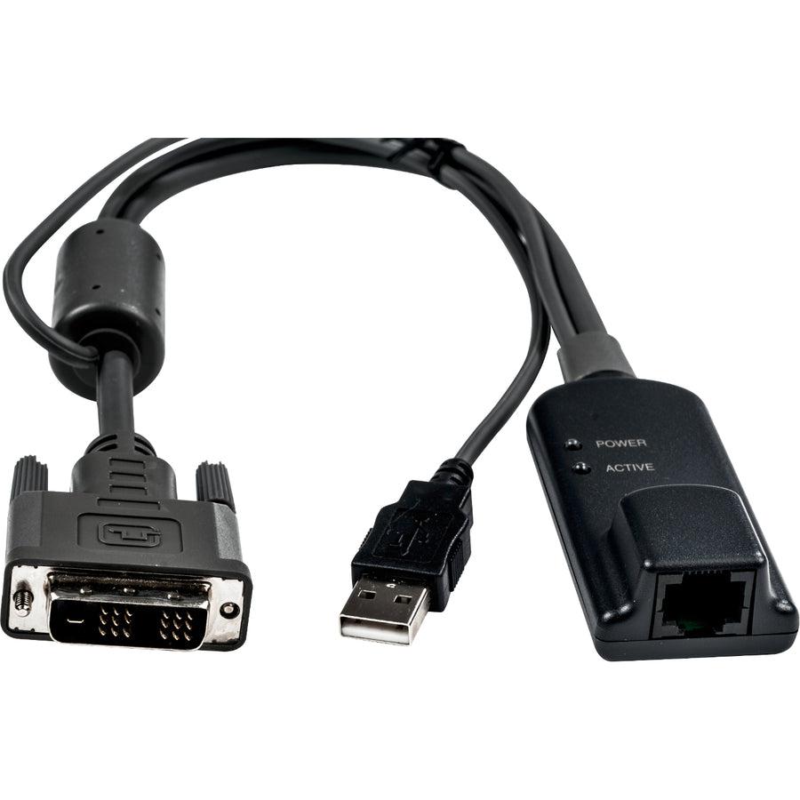 Vertiv Avocent Mpuiq-Vmcdv Kvm Interface Adapter Dvi, Usb 2.0 Black