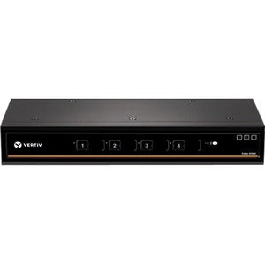 Vertiv Cybex SC900 Secure Desktop KVM| 4 Port Dual-Head | DVI-I DP DPP |TAA SC945XD-001