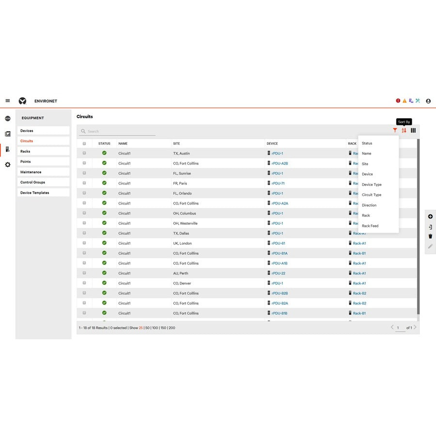 Vertiv Environet Alert Data Center Monitoring 50 Device License ENVA-DEV-50