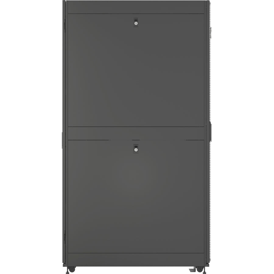 Vertiv Vr3307Taa Rack Cabinet 48U Freestanding Rack Black, Transparent