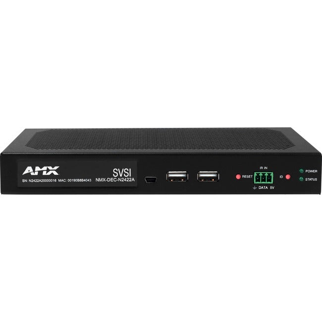 Video Over IP Decoder - 4K HDMI 2.0 Network Streaming Solution | TecISoft FGN2422A-SA