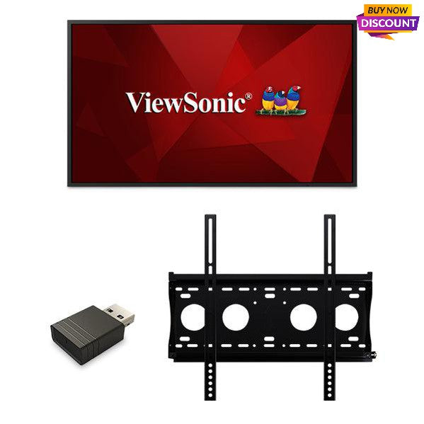 Viewsonic Cde4320-E1 Presentation Display Wall-Mounted Black