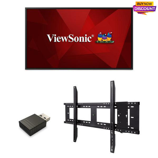 Viewsonic Cde5520-E1 Presentation Display Wall-Mounted Black