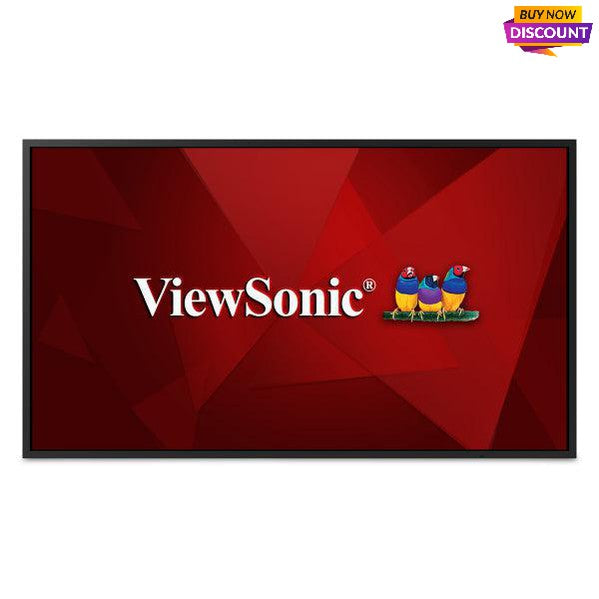 Viewsonic Cde5520-W1 Presentation Display Wall-Mounted Black