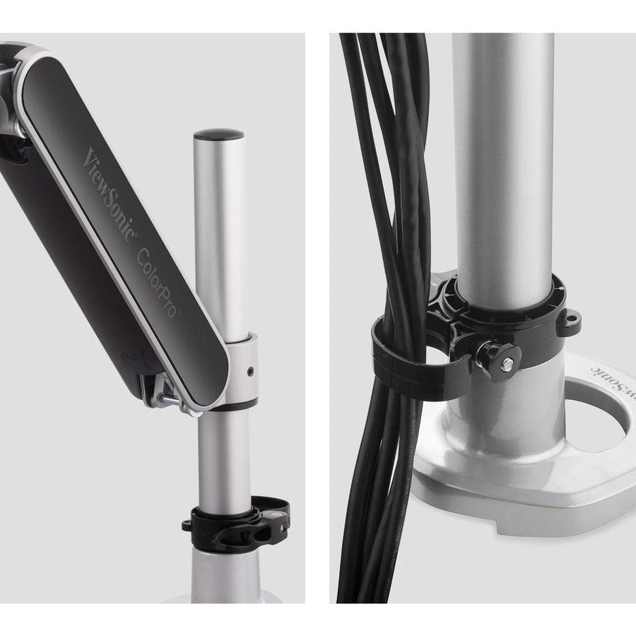 Viewsonic Lcd-Ma-001 Monitor Mount / Stand 81.3 Cm (32") Bolt-Through Black, Silver