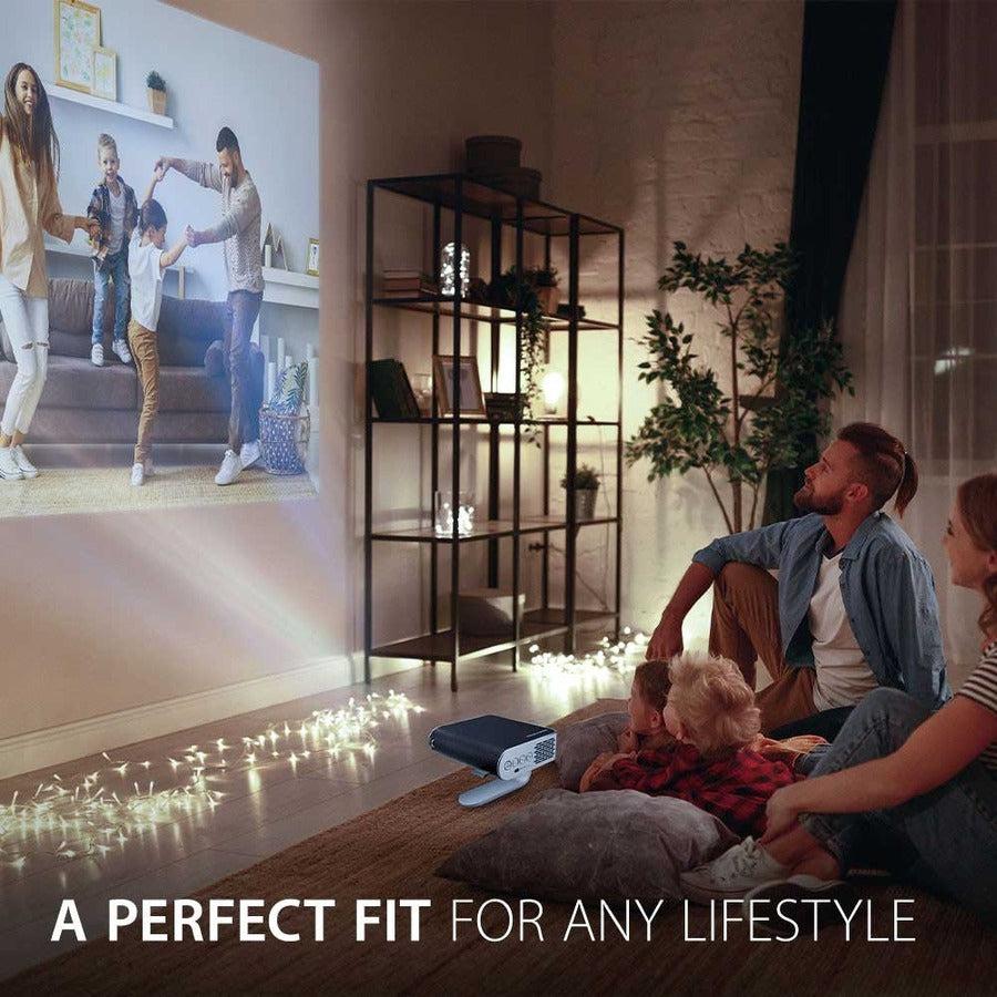 Viewsonic M1+ Data Projector Short Throw Projector 125 Ansi Lumens Led Wvga (854X480) 3D Silver