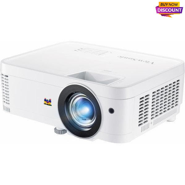 Viewsonic Px706Hd Data Projector Short Throw Projector 3000 Ansi Lumens Dmd 1080P (1920X1080) White