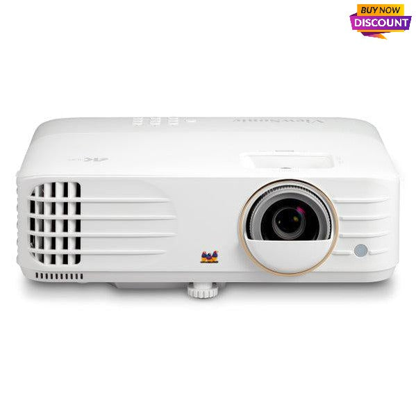 Viewsonic Px748-4K Data Projector Short Throw Projector 4000 Ansi Lumens Dlp 2160P (3840X2160) White