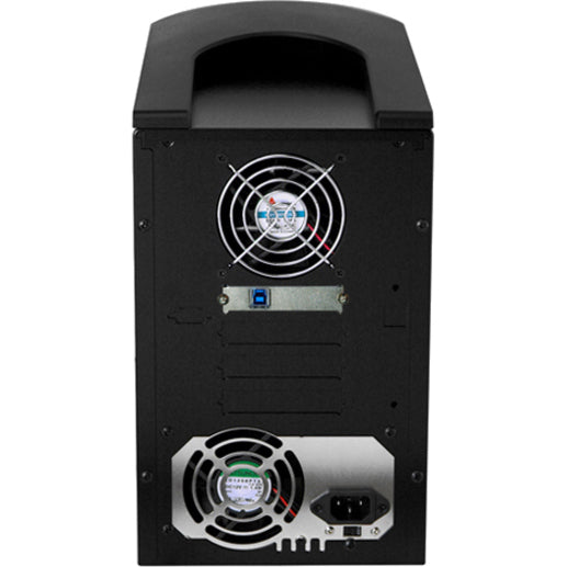 Vinpower Digital SharkBluCP Blu-ray/DVD/CD Tower Duplicator (Supports BD CopyProtection) SHARKBLUCP-S4T-BK