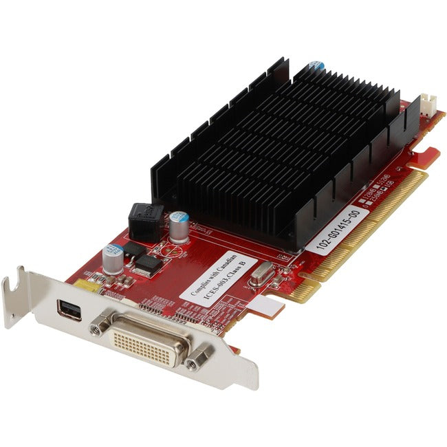 Visiontek Radeon 6350 Sff 1Gb Ddr3 3M Dms59 (2X Dvi-I, Minidp) W/ 2X Dvi-I To Vga Adapter