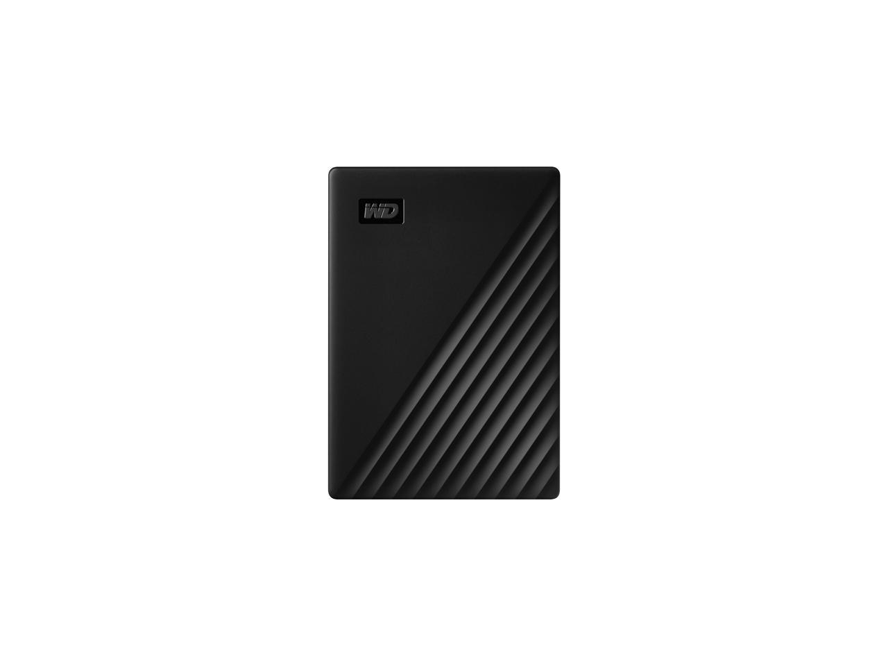 Wd 2Tb My Passport Portable Storage External Hard Drive Usb 3.2 For Pc/Mac Black (Wdbyvg0020Bbk-Wesn)