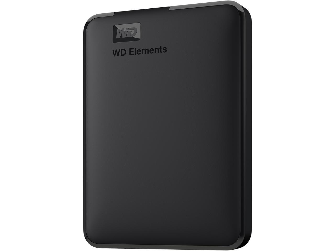 Wd 4Tb Elements Usb 3.0 2.5" Portable External Hard Drive Wdbu6Y0040Bbk-Wesn Black