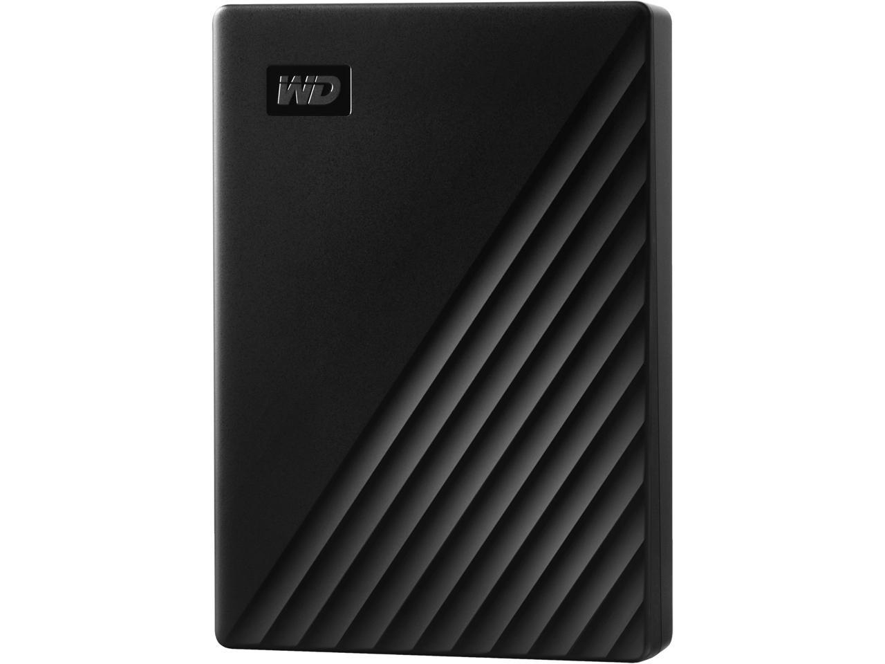 Wd 4Tb My Passport Portable Storage External Hard Drive Usb 3.2 For Pc/Mac Black (Wdbpkj0040Bbk-Wesn)