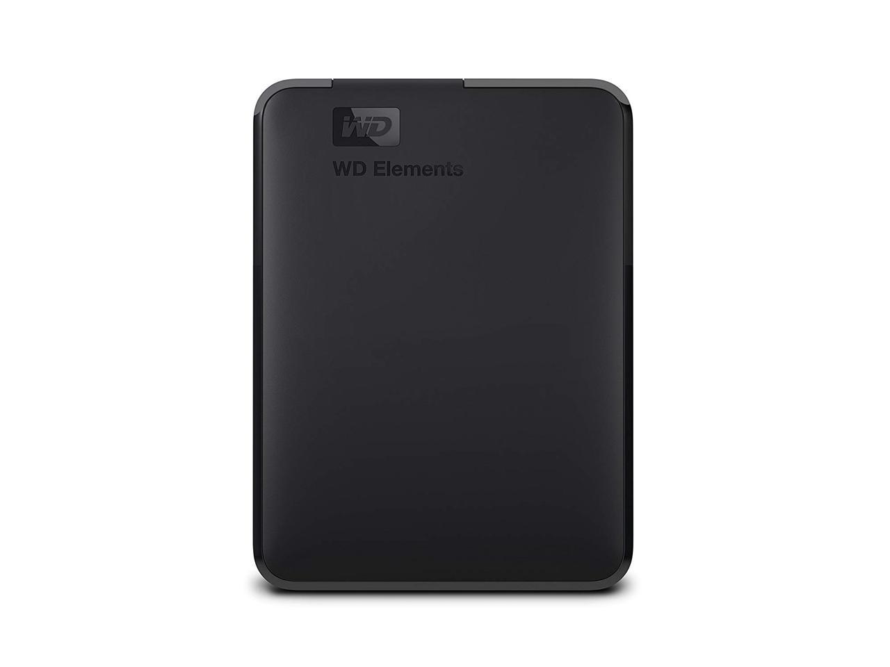 Wd 5Tb Elements Portable Storage Usb 3.0 Model Wdbu6Y0050Bbk-Wesn Black