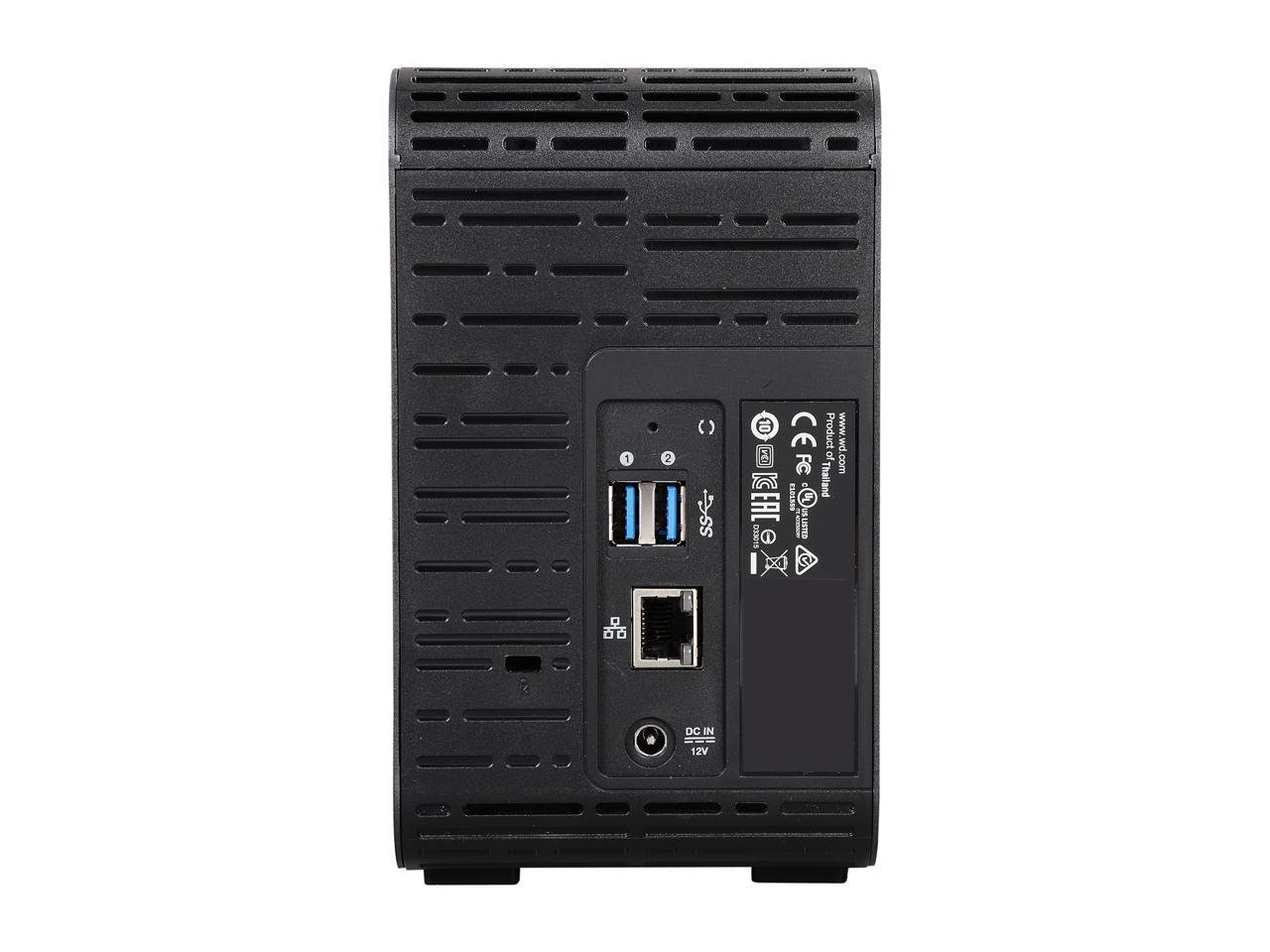 Wd 8Tb My Cloud Ex2 Ultra Nas - Network Attached Storage - Dual-Core Processor (Wdbvbz0080Jch-Nesn)