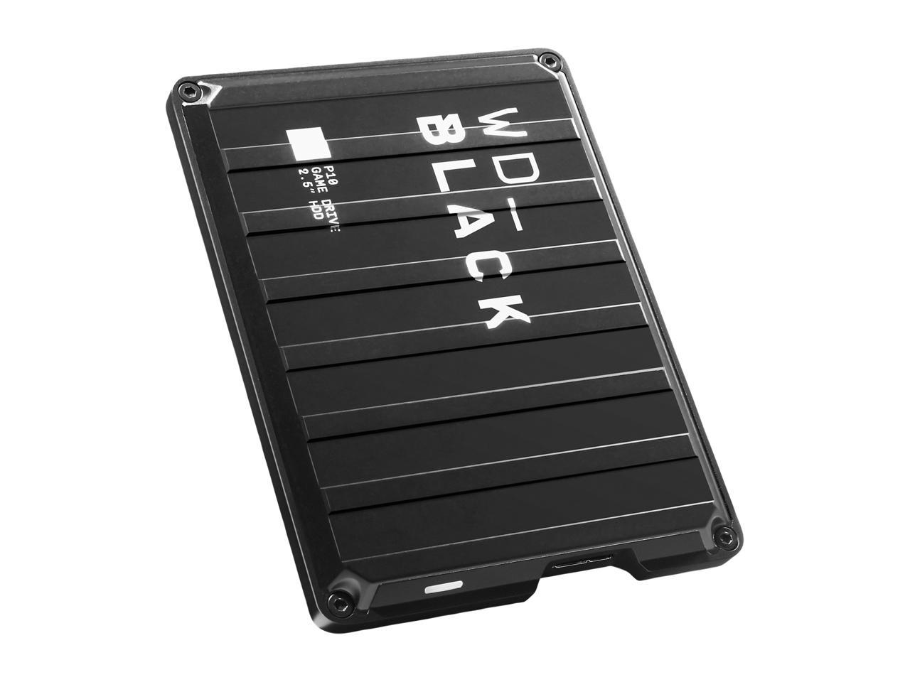 Wd Black 2Tb P10 Game Drive Portable External Hard Drive For Ps5/Ps4/Xbox One/Pc/Mac Usb 3.2 (Wdba2W0020Bbk-Wesn)