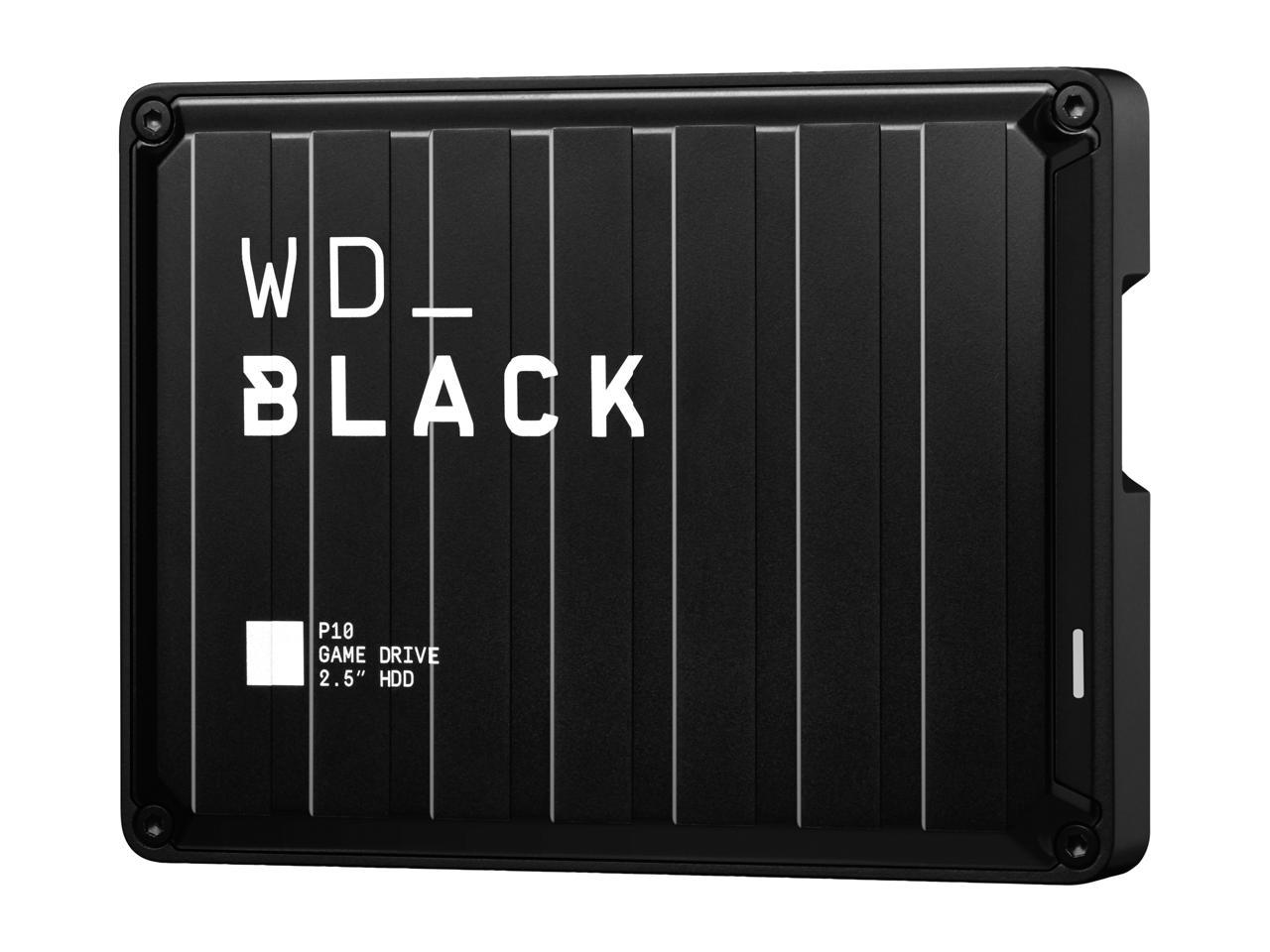 Wd Black 5Tb P10 Game Drive Portable External Hard Drive For Ps5/Ps4/Xbox One/Pc/Mac Usb 3.2 (Wdba3A0050Bbk-Wesn)