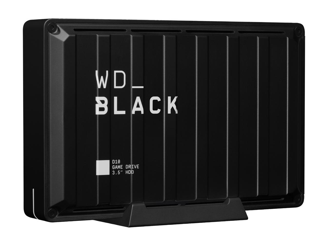 Wd Black 8Tb D10 Game Drive Portable External Hard Drive For Ps4/Xbox One/Pc/Mac Usb 3.2 (Wdba3P0080Hbk-Nesn)
