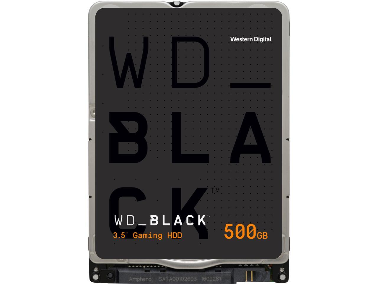 Wd Black Wd5000Lpsx 500Gb 7200 Rpm 64Mb Cache Sata 6.0Gb/S 2.5" Internal Hard Drive