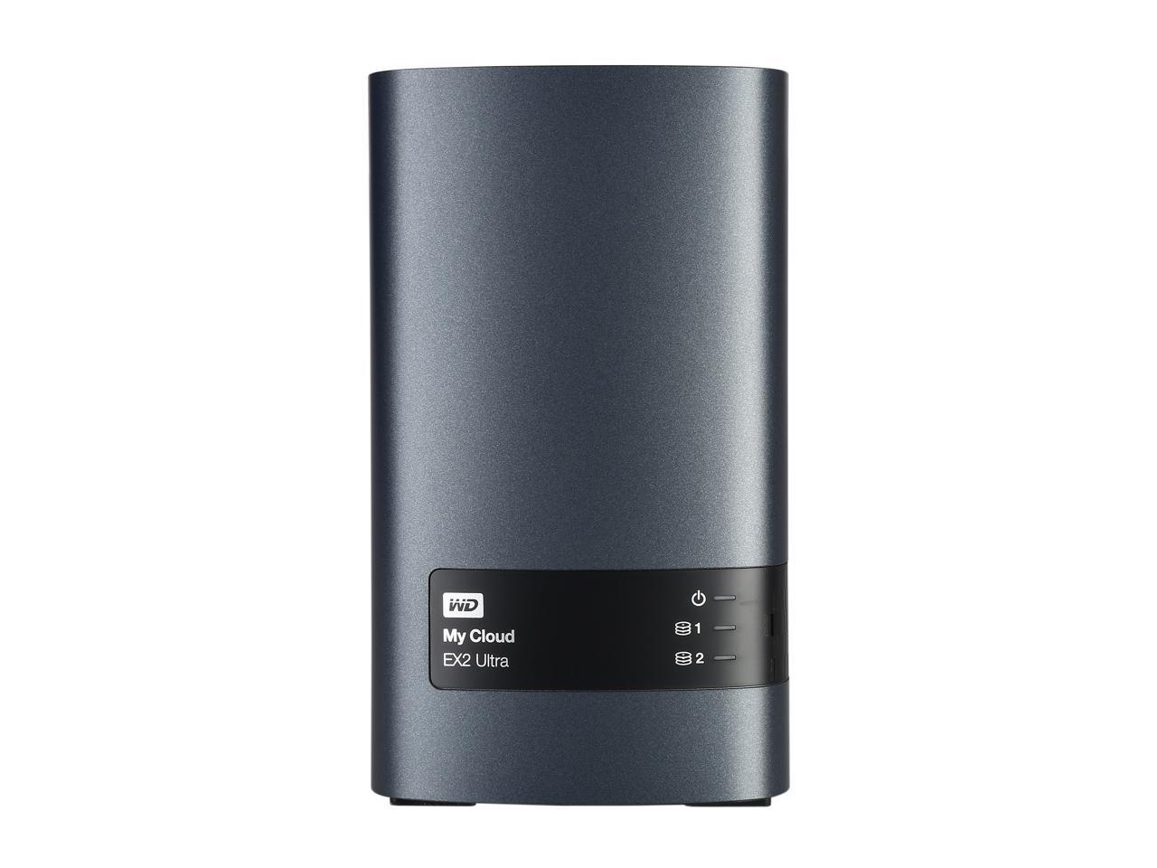 Wd Diskless My Cloud Ex2 Ultra Nas - Network Attached Storage - Dual-Core Processor (Wdbvbz0000Nch-Nesn)
