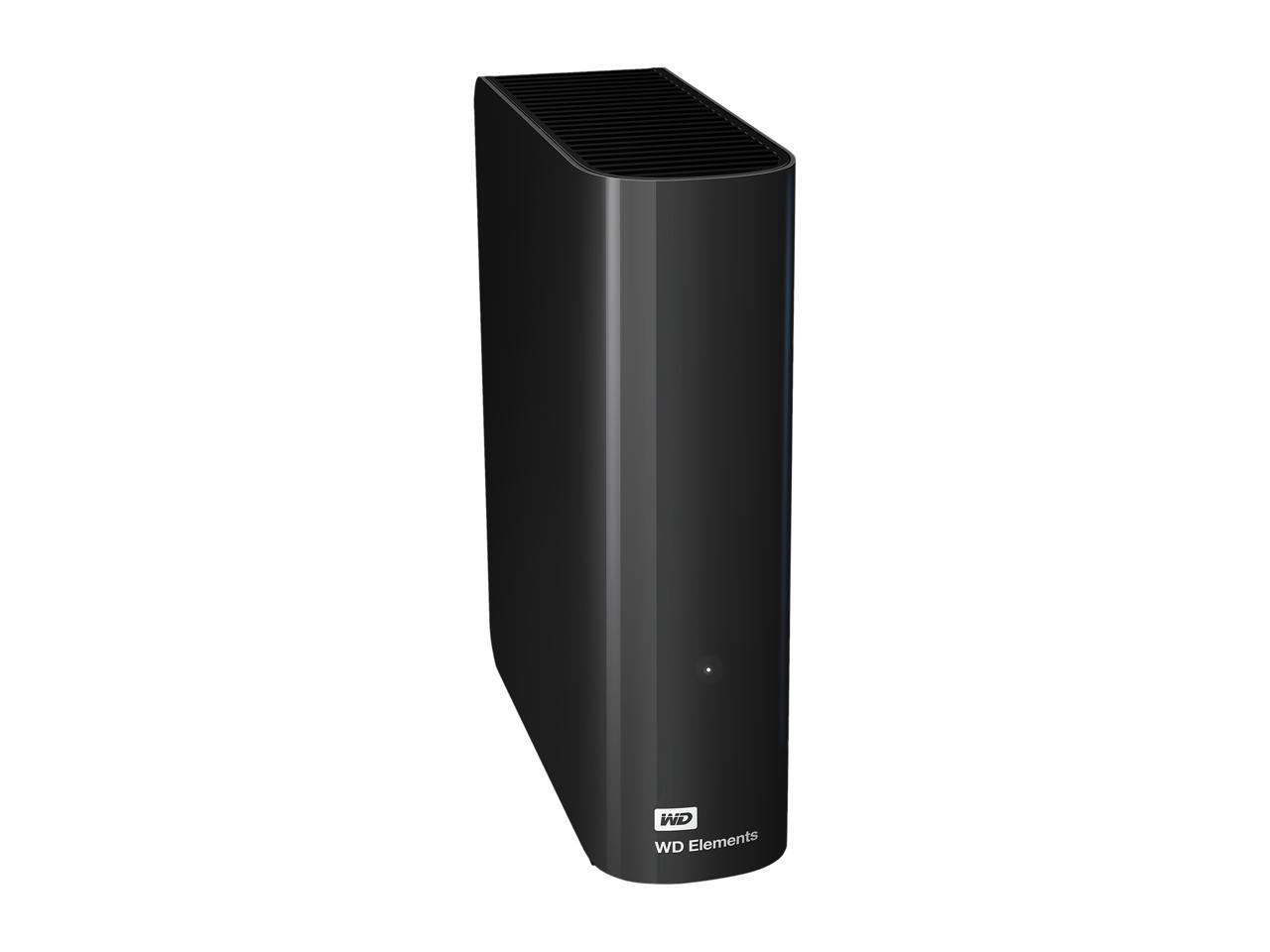 Wd Elements 10Tb Usb 3.0 Desktop Hard Drive Black Wdbwlg0100Hbk-Nesn