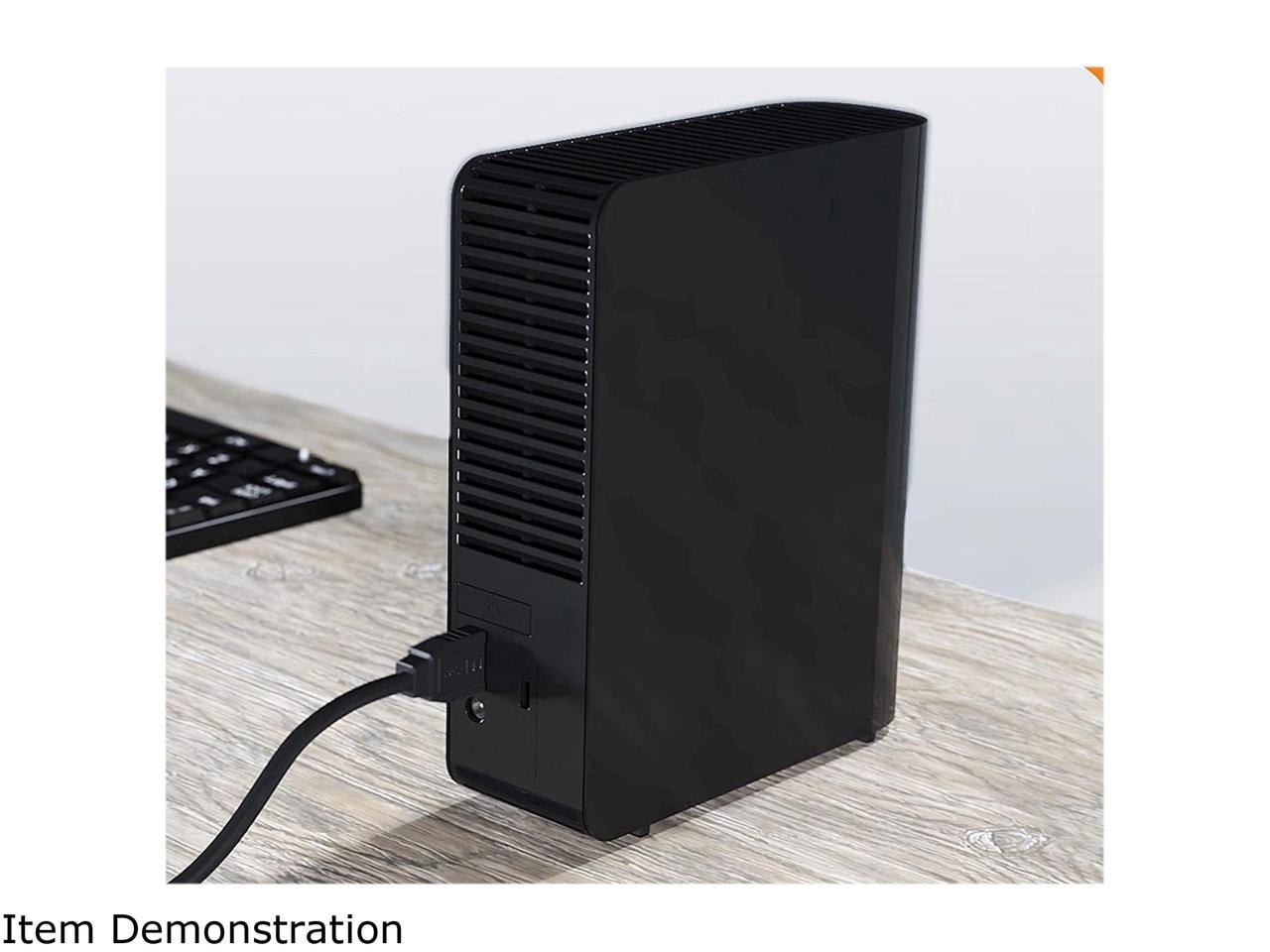 Wd Elements 18Tb Usb 3.0, Micro-B Desktop External Hard Drive Wdbwlg0180Hbk-Nesn Black