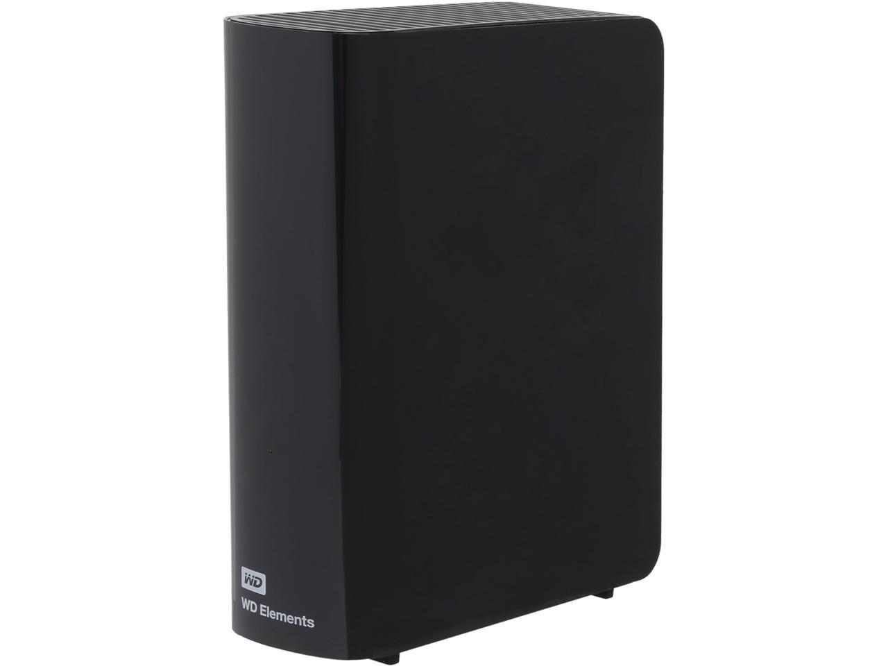 Wd Elements 3Tb Usb 3.0, Micro-B External Desktop Storage Wdbwlg0030Hbk-Nesn Black