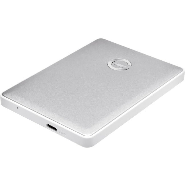WD-IMSourcing G-DRIVE mobile USB-C 0G10339-1 2 TB Portable Hard Drive - 2.5 External - Silver"