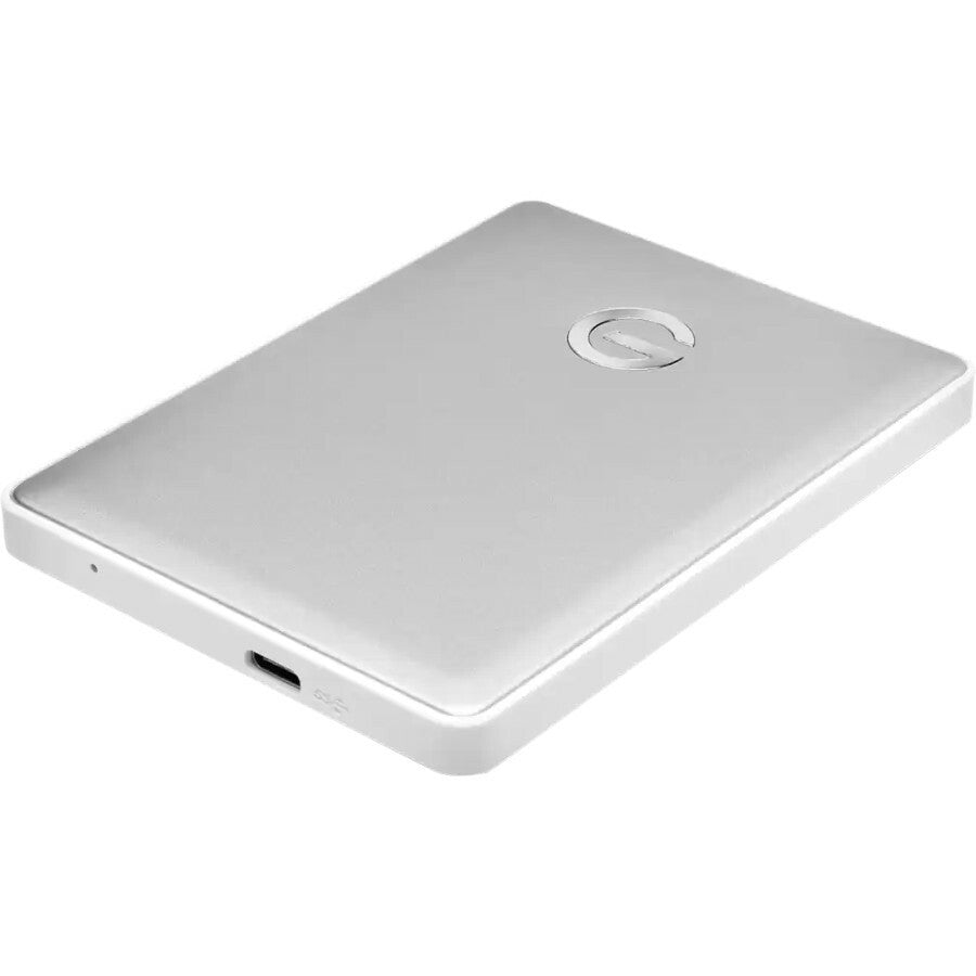 WD-IMSourcing G-DRIVE mobile USB-C 4 TB Portable Hard Drive - 2.5 External - Silver" 0G10348-1