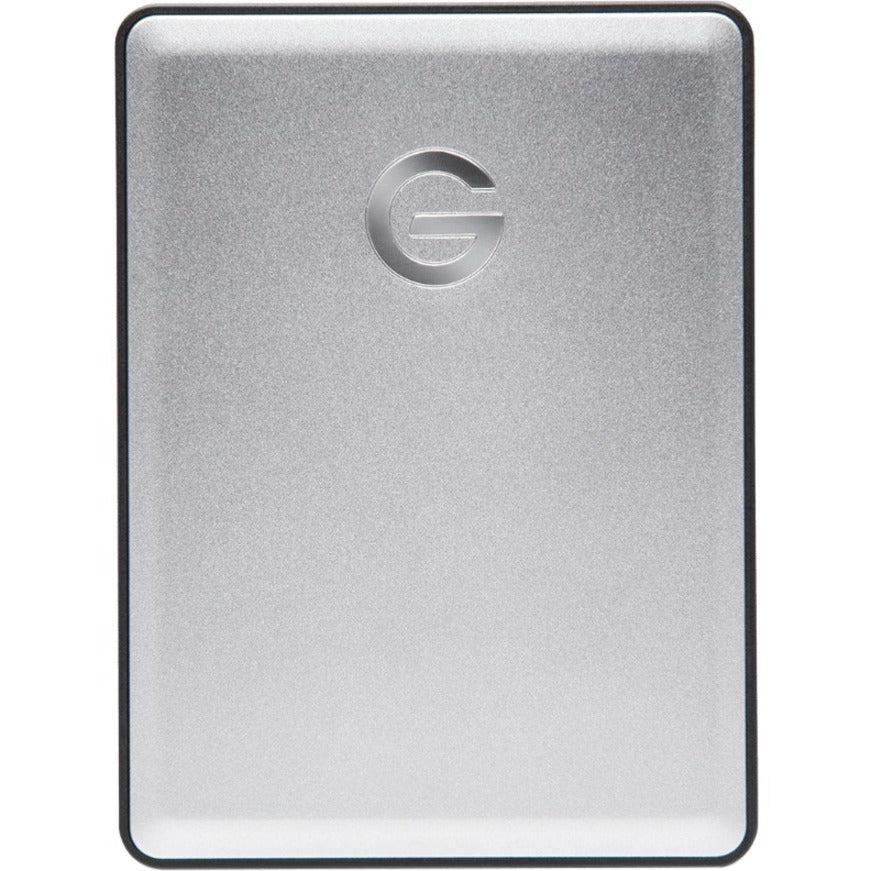 WD-IMSourcing G-DRIVE mobile USB-C 5 TB Portable Hard Drive - 2.5 External - Space Gray" 0G10477-1