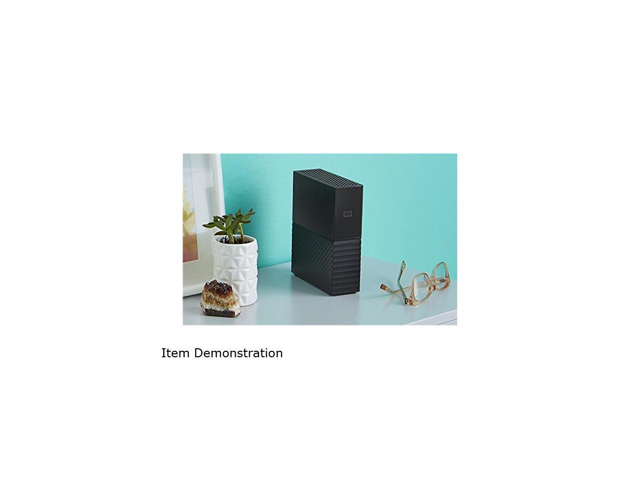 Wd My Book 6Tb Desktop External Hard Drive For Windows/Mac/Laptop, Usb 3.0 Black (Wdbbgb0060Hbk-Nesn)