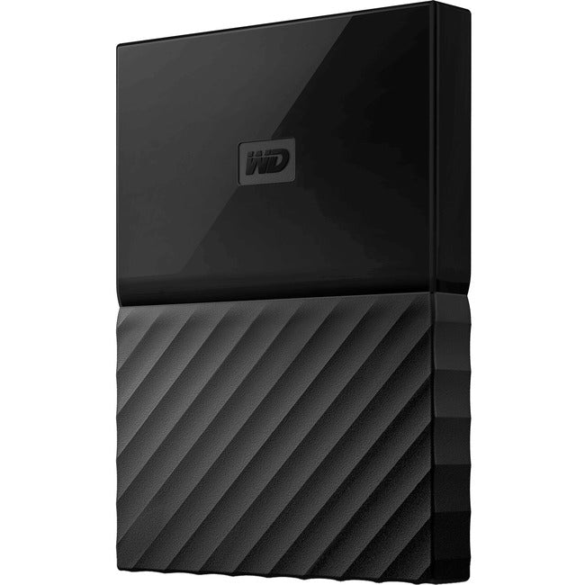 WD My Passport WDBYNN0010BBK-WESN 1 TB Portable Hard Drive - External - Black