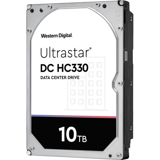WD Ultrastar DC HC330 WUS721010ALE6L4 10 TB Hard Drive - 3.5 Internal - SATA (SATA/600)" 0B42266-20PK