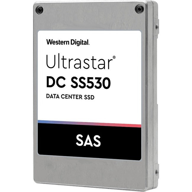 WD Ultrastar DC SS530 7.68 TB Solid State Drive - Internal - SAS (12Gb/s SAS) - 2.5 Carrier" 1EX2145