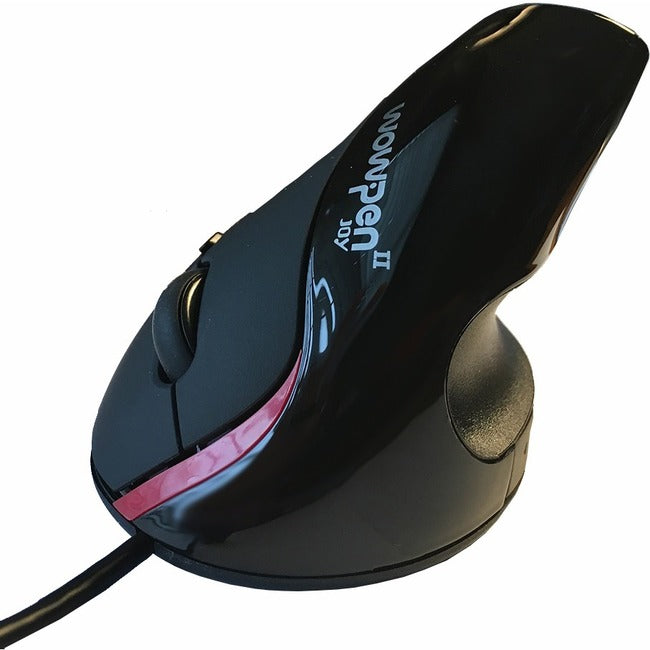 WOW Pen JOY Vertical Ergonomic Optical Mouse WP-012-BK-E
