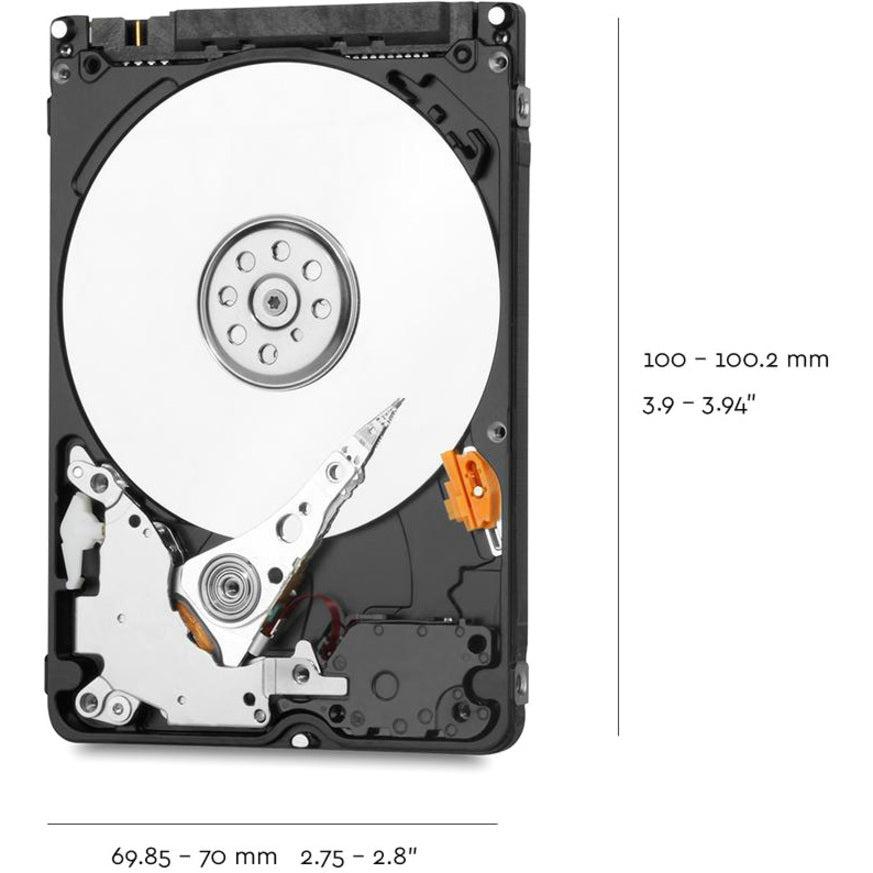 Wd Blue Wd20Spzx 2Tb 5400 Rpm 128Mb Cache Sata 6.0Gb/S 2.5" Internal Notebook Hard Drive