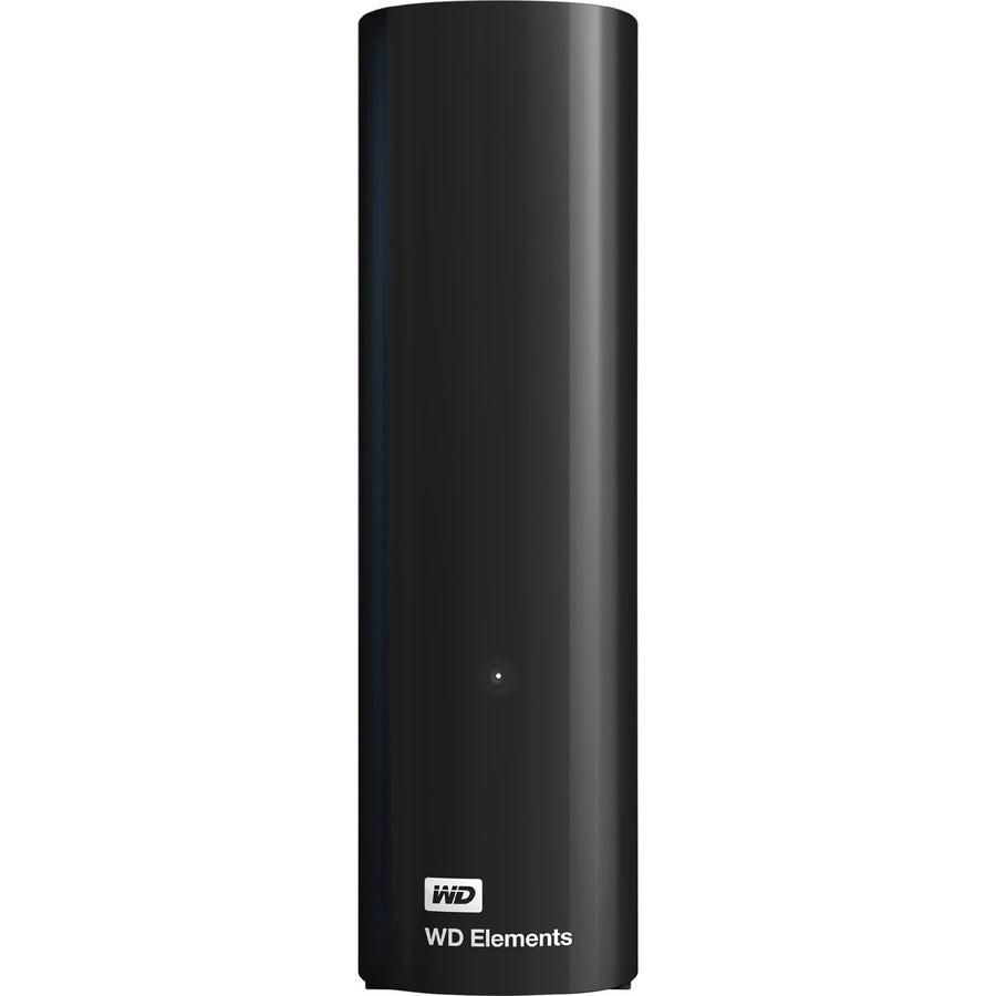 Wd Elements 3Tb Usb 3.0, Micro-B External Desktop Storage Wdbwlg0030Hbk-Nesn Black