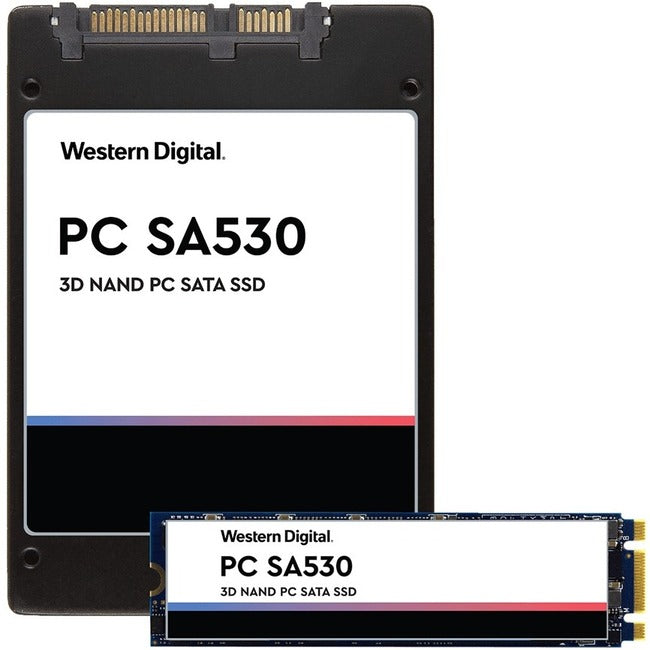 Western Digital PC SA530 512 GB Solid State Drive - M.2 2280 Internal - SATA (SATA/600) SDATN8Y-512G