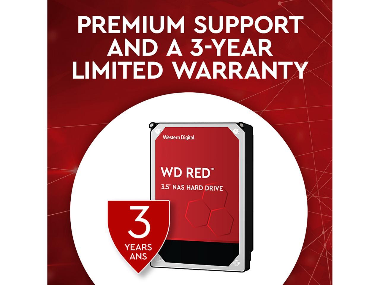 Western Digital Red WD20EFAX 2 TB Hard Drive - 3.5 Internal - SATA (SATA/600)"