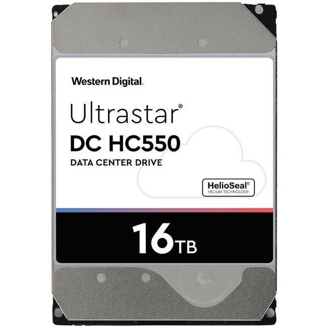 Western Digital Ultrastar DC HC550 16 TB Hard Drive - 3.5 Internal - SAS (12Gb/s SAS)" 0F38357