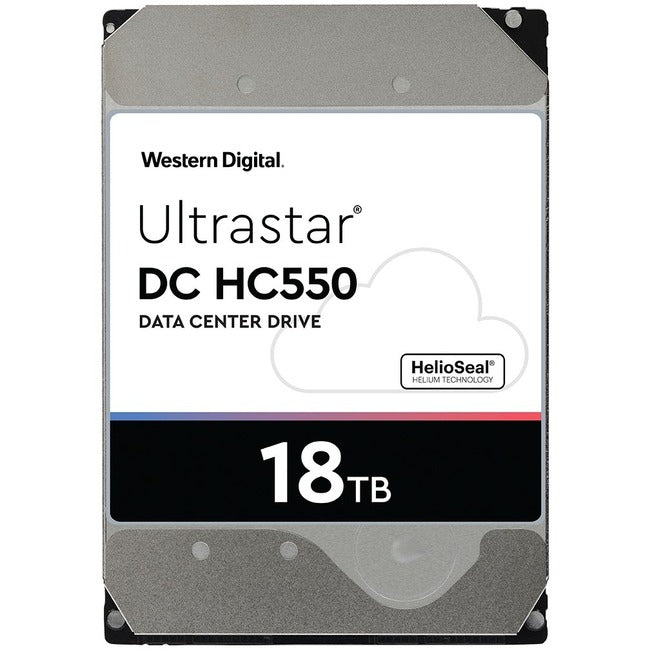 Western Digital Ultrastar DC HC550 18 TB Hard Drive - 3.5 Internal - SAS (12Gb/s SAS)" 0F38352