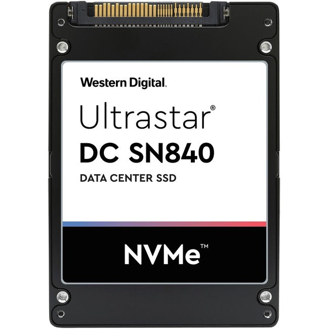 Western Digital Ultrastar DC SN840 WUS4C6432DSP3XZ 3.13 TB Solid State Drive - 2.5 Internal - U.2 (SFF-8639) NVMe (PCI Express NVMe 3.1)" 0TS1876