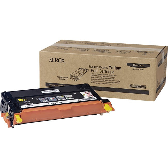 Yellow Print Cart For Phaser,6180 6180Mfp 2K Yield Std Cap
