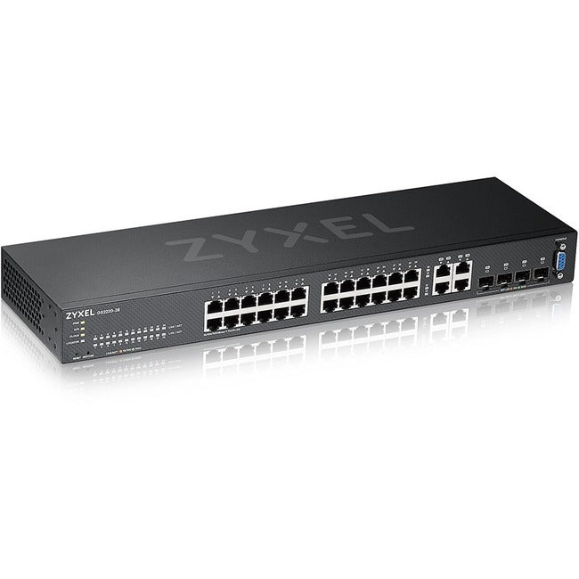 Zyxel GS2220-28 24-Port PoE Switch - Layer 2 Managed Gigabit Ethernet | TecisOft