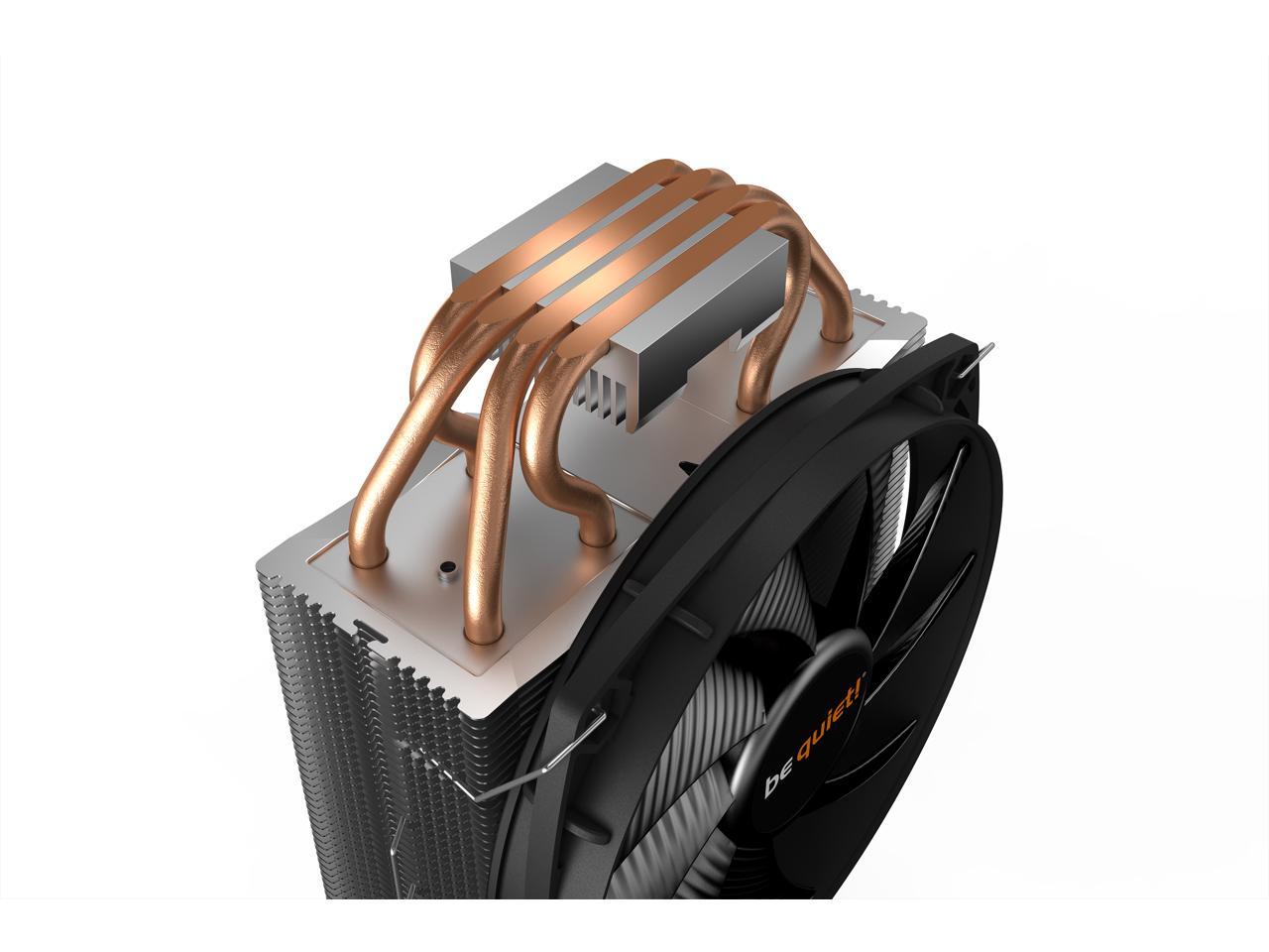 Be Quiet! Bk032 Shadow Rock Slim 2, 160W Tdp, Cpu Cooler , Intel-1200/2066/1150/1151/1155 /2011(-3) Square Ilm , Amd-Am4/Am3(+)