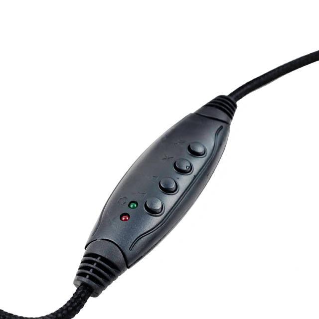 Imicro Sp-Imme282 Wired Usb Headphone W/ Microphone & Volume Control (Black)