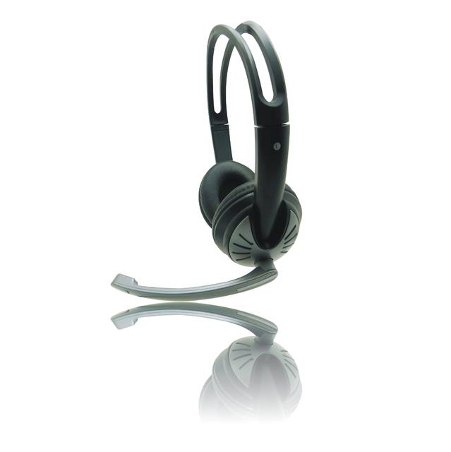Imicro Sp-Imme282 Wired Usb Headphone W/ Microphone & Volume Control (Black)