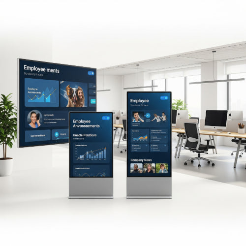 Declutter Your Desk, Amplify Your Efficiency: How Digital Signage Can Transform Your Workspace