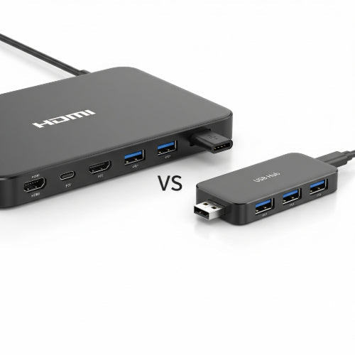 Laptop Docking Stations vs. USB Hubs: What's the Best Way to Expand Your Connectivity?