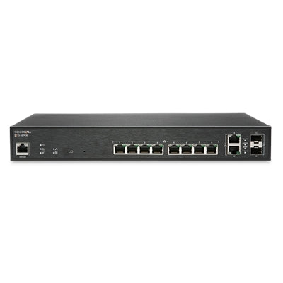 SonicWall SWS12-10FPOE Network Switch with 3 Year Support